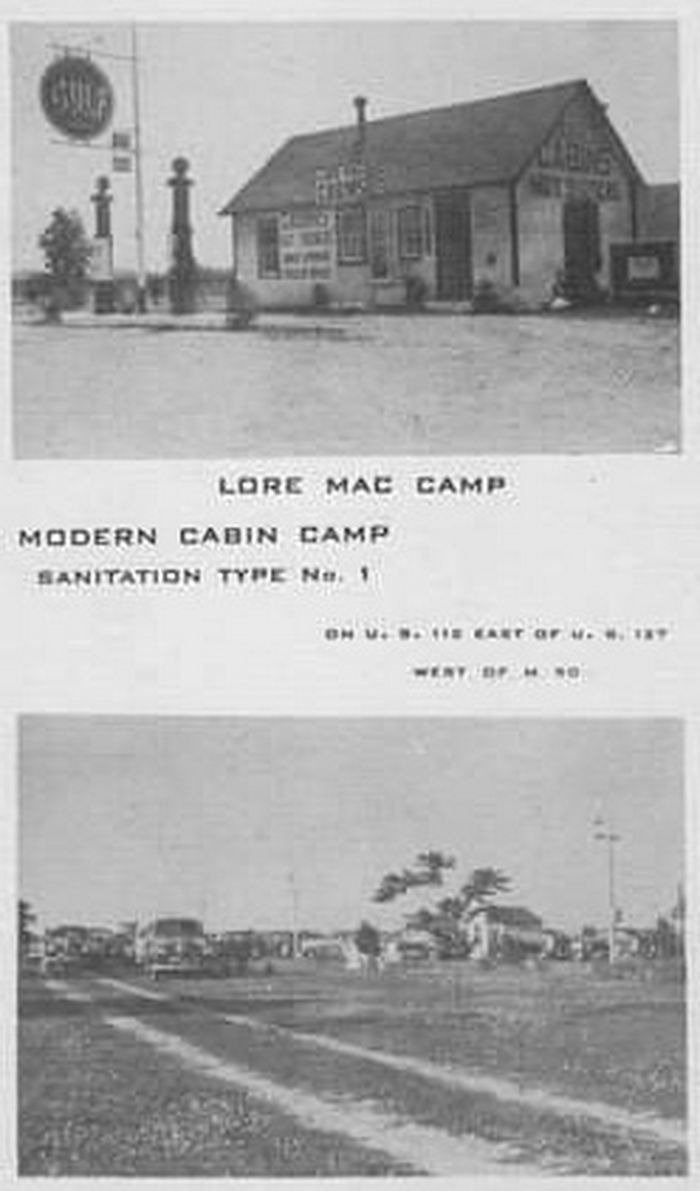Lore Mac Cabins - Old Postcard
